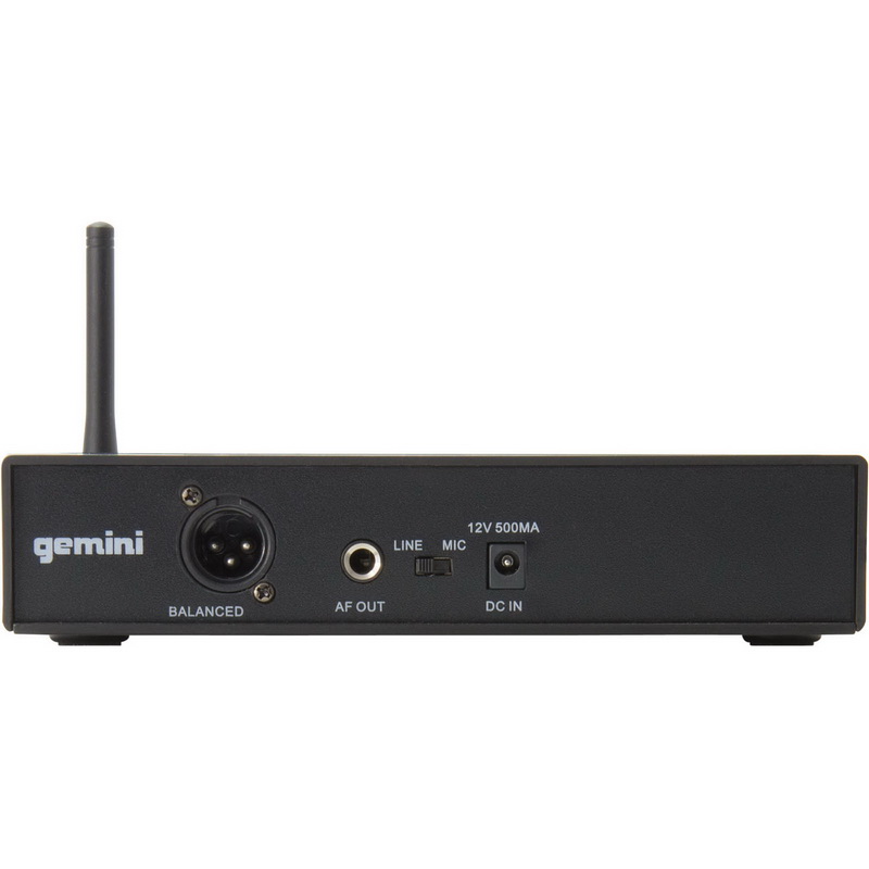 酷牌库|商品详情-Gemini进口代理批发 Gemini UHF-6100M 512.0-537.5 MHz 单通道无线 UHF PLL 系统