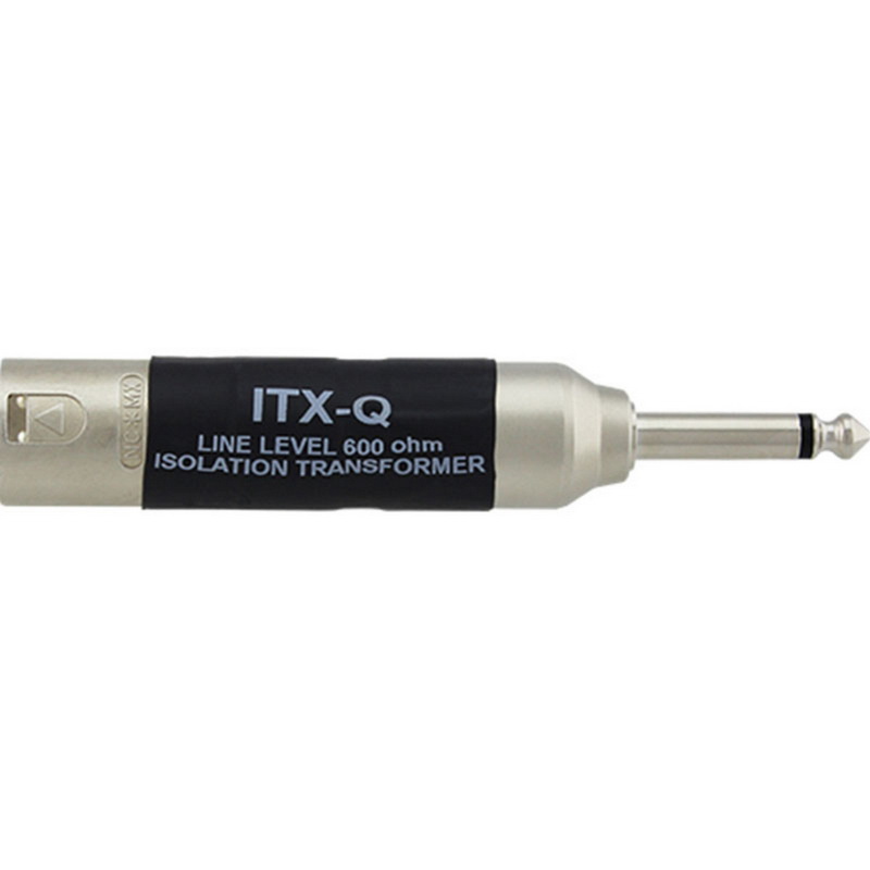 Pro Co Sound进口代理批发 Pro Co ITXQ 直插式公头 XLR 转公头 1/4" TS 隔离变压器