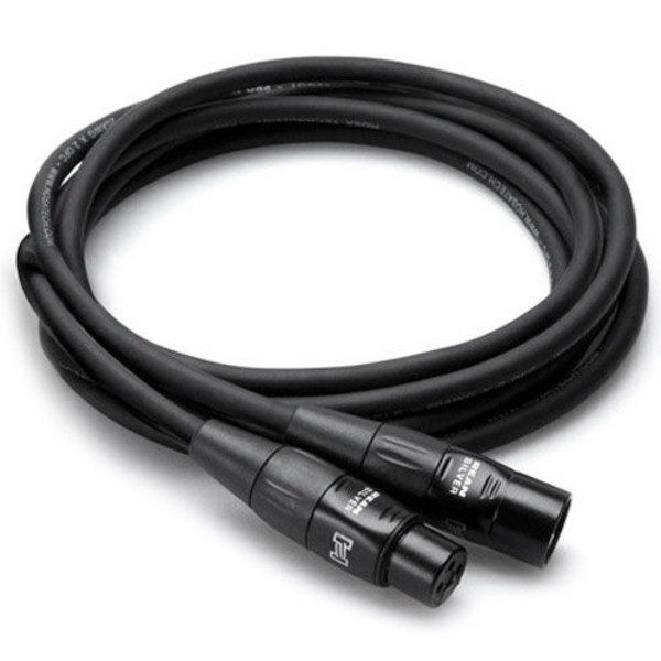 酷牌库|商品详情-Hosa进口代理批发 Hosa HMIC-015 Rean XLR3F 至 XLR3M Pro 麦克风电缆 15 英尺