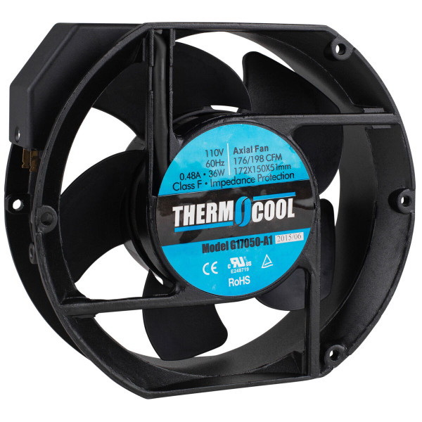 Thermocool进口代理批发 Thermocool 110 VAC 设备冷却风扇滚珠轴承 176 CFM