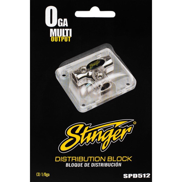 酷牌库|商品详情-Stinger进口代理批发 Stinger SPD512 配电 T 型块 1/0 AWG