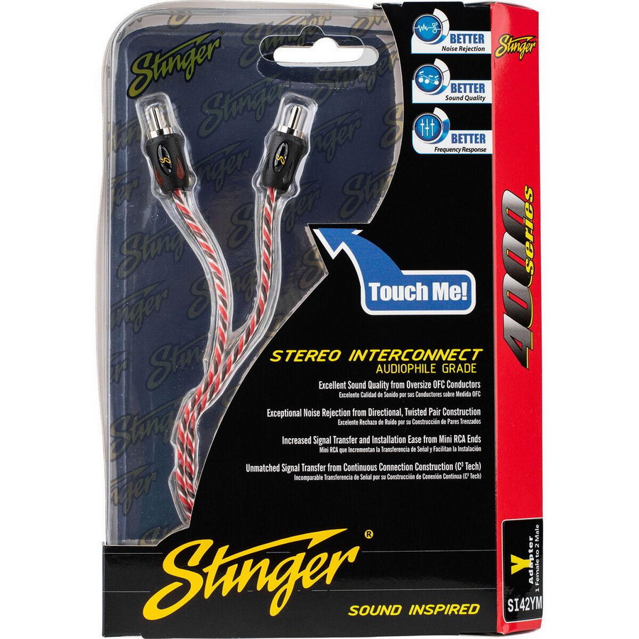 Stinger进口代理批发 Stinger SI42YM 4000 系列 Y 型电缆 2 公头 1 母头