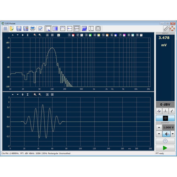 酷牌库|商品详情-Audiomatica进口代理批发 Audiomatica CLIO Pocket 版本 2.1 个人声学测量系统