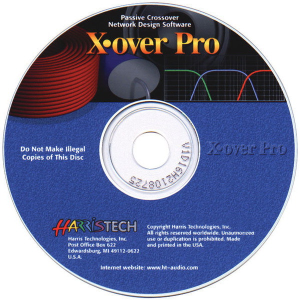 Harris Technologies进口代理批发 Harris Technologies X-Over 3 Pro 软件光盘