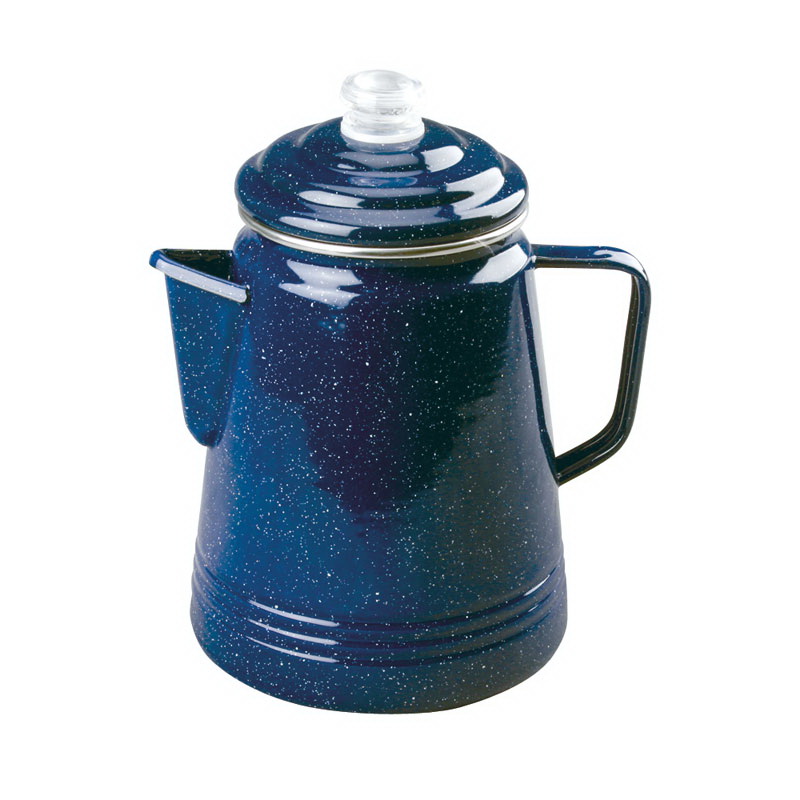 Coleman Double Coated Enamelware Coffee Mug 12 Ounce Blue 2000016419 