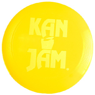 KanJam进口代理批发 KanJam KanJam 飞盘 - 黄色，KJ168-黄色