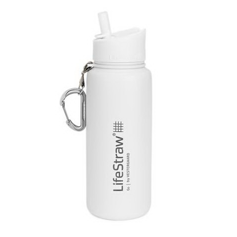 LifeStraw进口代理批发 Lifestraw Go 不锈钢 - 白色