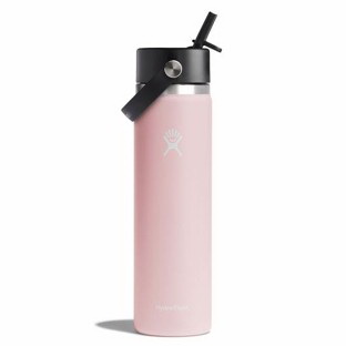 Hydroflask进口代理批发 HydroFlask 保温瓶 - 24 盎司 WM Flex 吸管延龄草