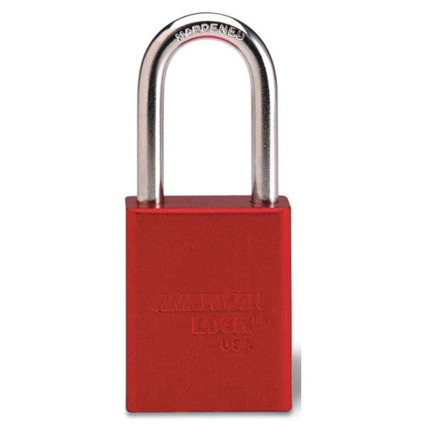 Masterlock进口代理批发 American Lock 1100 系列阳极氧化铝安全挂锁