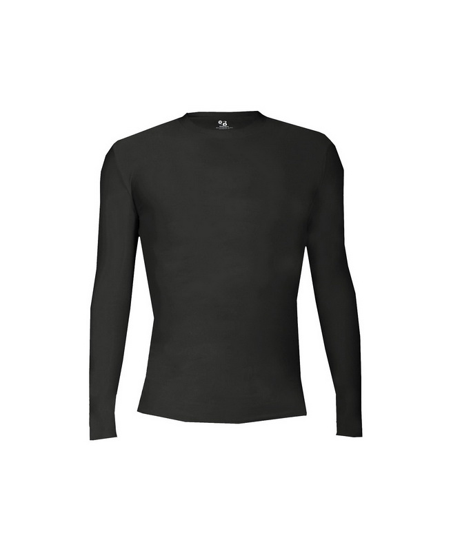 Badger Sport Navy Blue Compression Shirt Long Sleeve Size 2XL