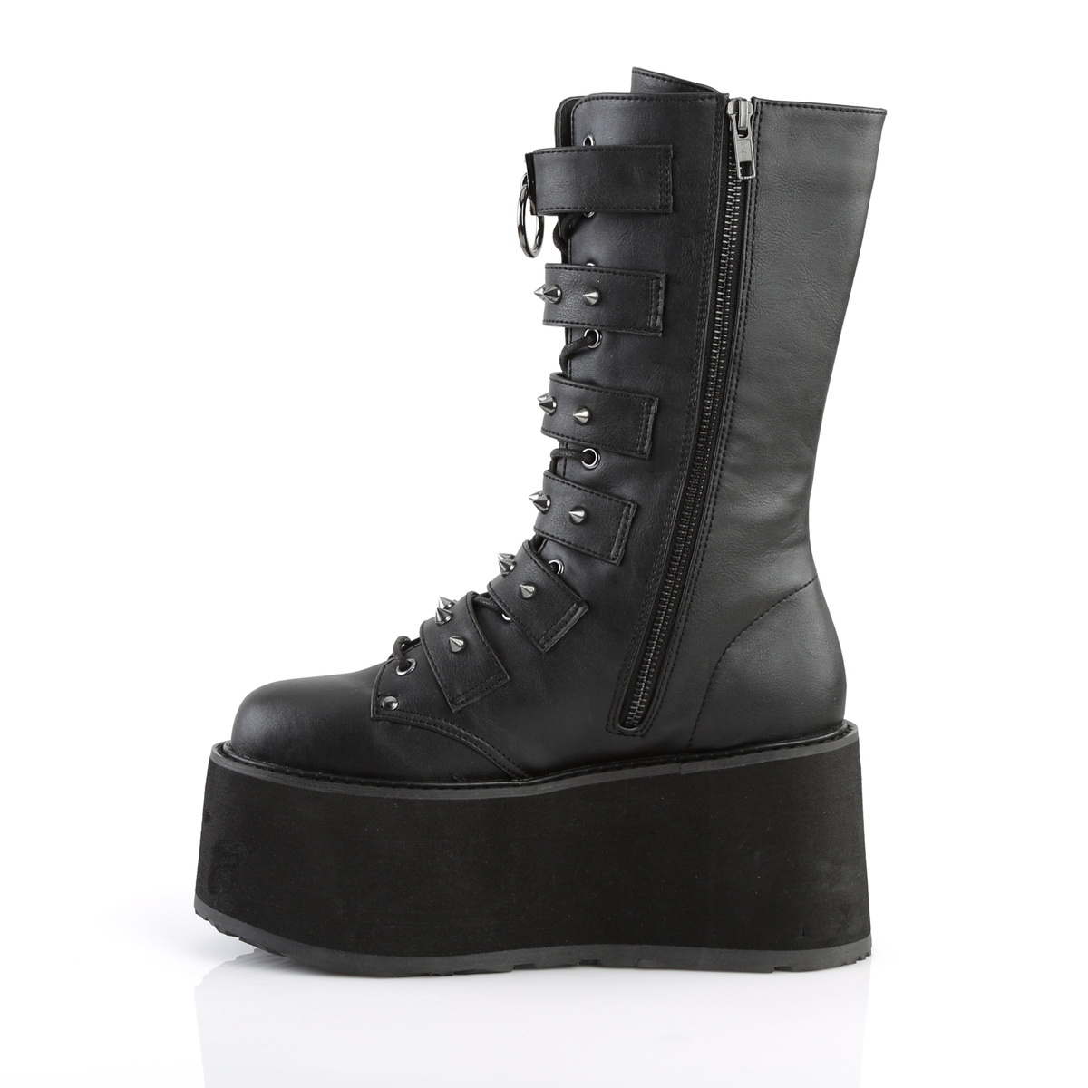 demonia mid calf boots