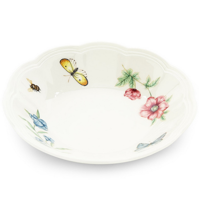Lenox 806739 Butterfly Meadow 4-Piece Dessert Bowl