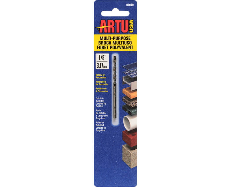 ARTU USA进口代理批发 ARTU USA 01010 1/8" X 3" 多用途钻头