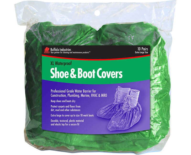 Buffalo Industries 68403 Shoe Cover XL Waterproof 10 PR