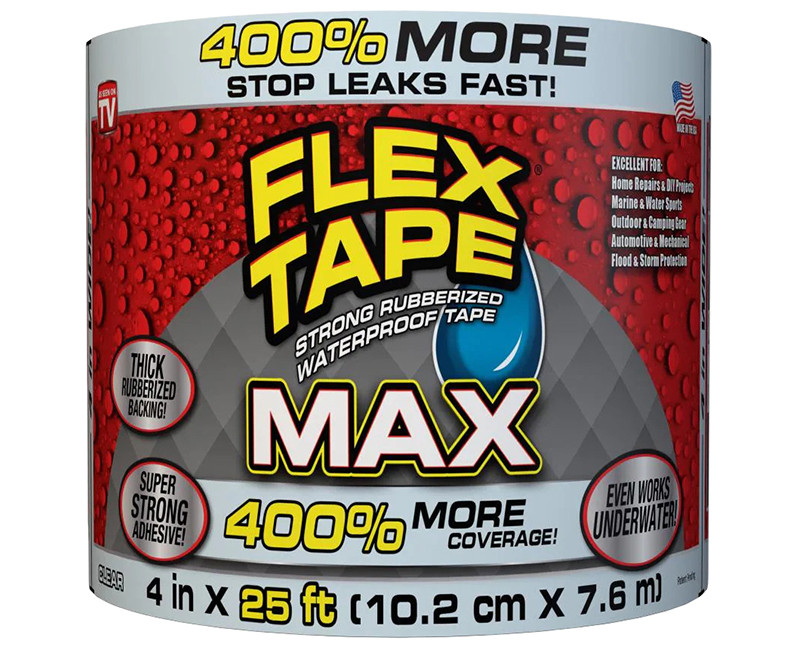 FLEX SEAL PRODUCTS进口代理批发 柔性密封产品 TFSMAXCLR04 透明柔性胶带 Max 4 X 25