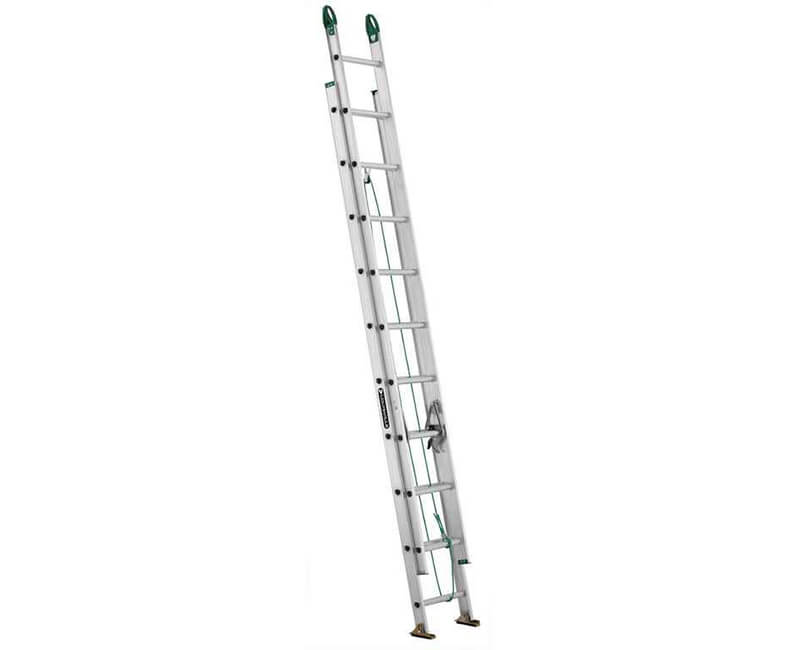 Louisville Ladder进口代理批发 Louisville Ladder AE4216PG 16' 铝制伸缩梯 - 225 磅。 2型