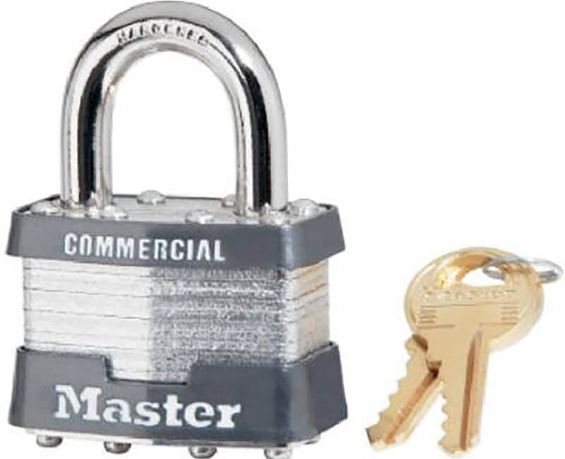 Master Lock进口代理批发 玛斯特锁 1KA2081 1-3/4" 宽层压挂锁 - 盒装 KA