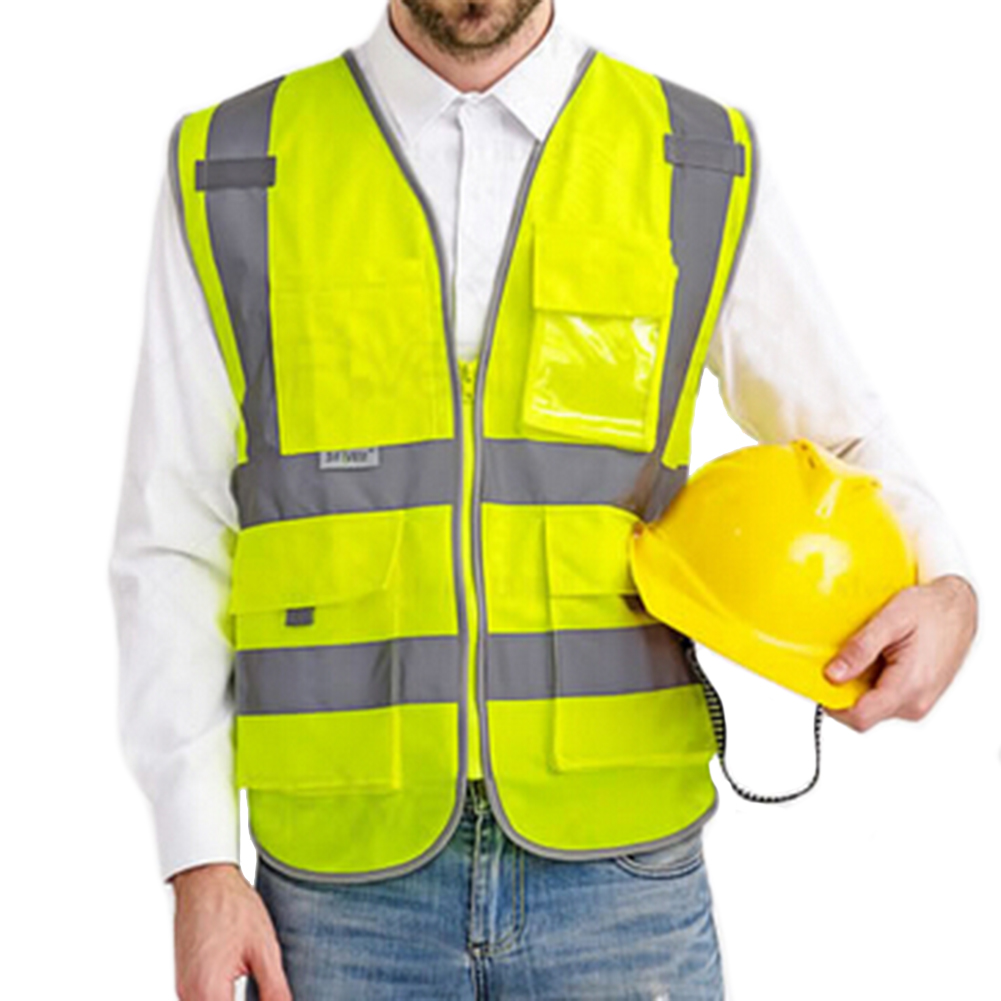 GOGO 9 Pockets ANSI Class 2 Safety Vest