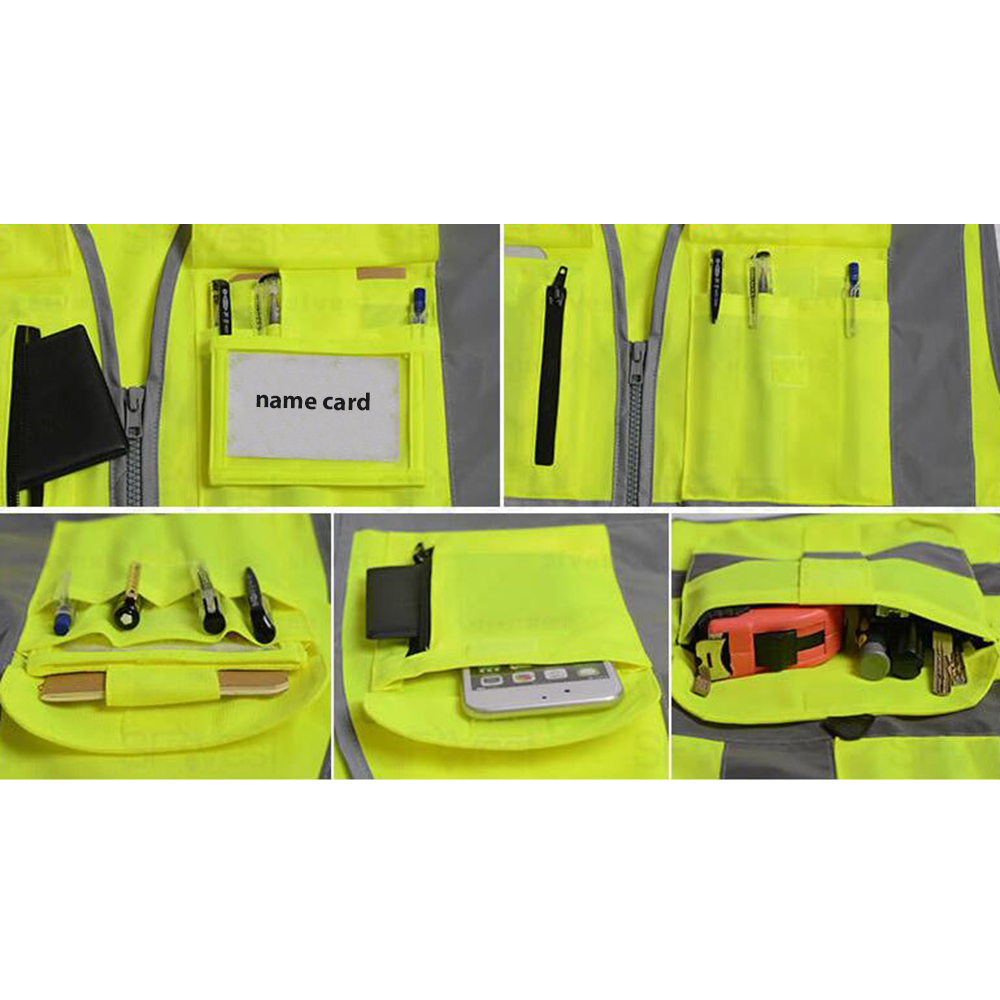 Opentip GOGO Multi Pocket Safety Vest - All Pockets