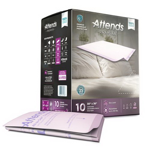 Attends进口代理批发 参加 ALI-UP3036 Premier Heavy Absorancy 30"x36" Underpad-60/箱