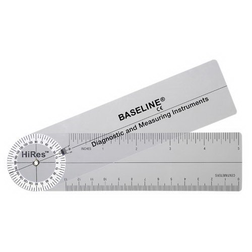 Baseline进口代理批发 Baseline 12-1006HR HiRes Rulongmeter 测角仪 - 7 英寸臂 - 25 个/包