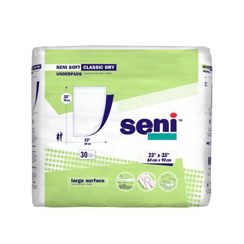 Seni Incontinence进口代理批发 SENI S-0330-UC1 柔软经典干燥垫 - 23" x 35"-30/包