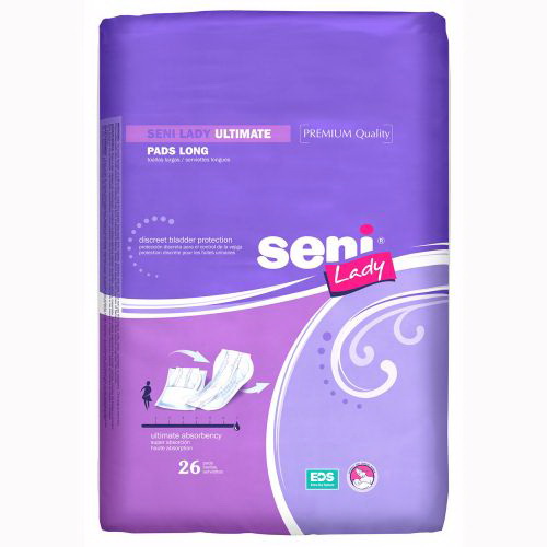 Seni Incontinence进口代理批发 SENI S-7P26-PL1 女士终极长垫-26/包