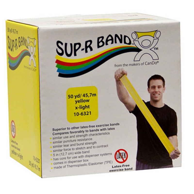 Sup-R-Band进口代理批发 Sup-R Band 无乳胶运动带 - 50 码卷