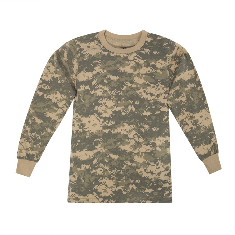 Rothco Kids Long Sleeve Camo T-Shirt, Price/each Sale, Reviews