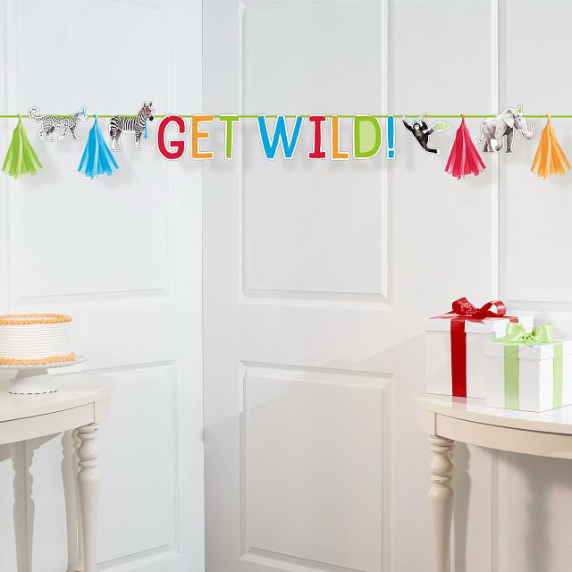 Glow Party Ribbon Banner