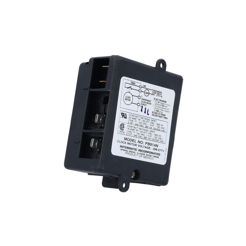 酷牌库|商品详情-Intermatic进口代理批发 Intermatic PB914N 时钟，Intermatic，24HR，230V，20A，SPST，橙色