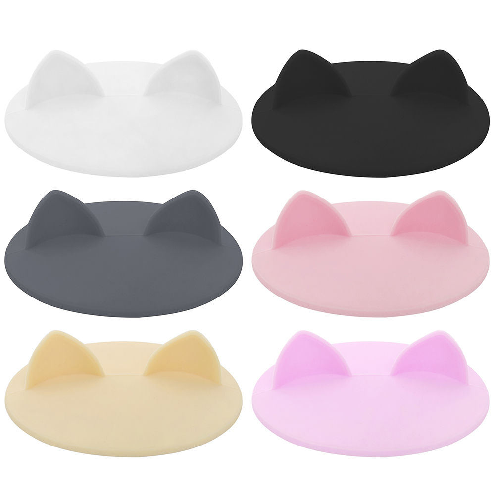 Silicone Drinking Lid Spill-Proof Cup Lids Reusable Coffee Mug Lids Coffee  Cup Covers 6 Pcs - Assorted