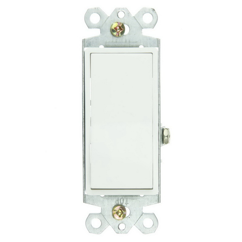 Sunlite 50702-SU E301//A 1 Gang Decorative Switch and Receptacle Plate Almond