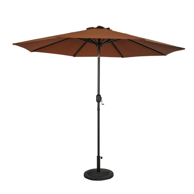 Island Umbrella进口代理批发 Island Umbrella NU6833 Trinidad II 9 英尺八角形市场伞 - 聚酯纤维 - 咖啡色