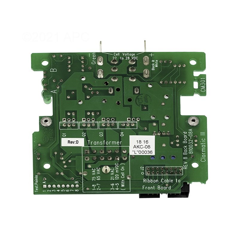 Zodiac进口代理批发 Zodiac R0404000 PCB 背面 Pure700