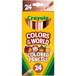 Crayola进口代理批发 Crayola 世界色彩彩色铅笔