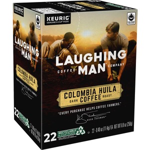 LAUGHING MAN进口代理批发 LAUGHING MAN K-Cup 哥伦比亚威拉咖啡