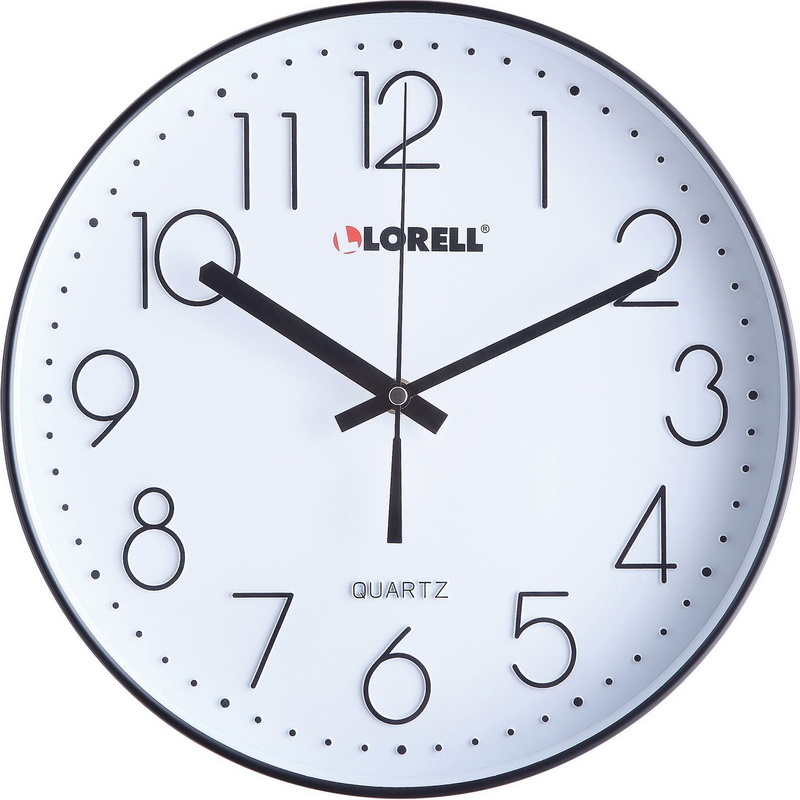 Lorell进口代理批发 Lorell 12 英寸静音挂钟