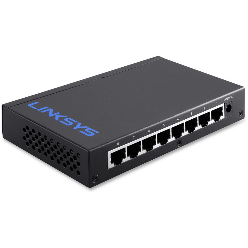 Linksys进口代理批发 Linksys 8 端口桌面千兆交换机