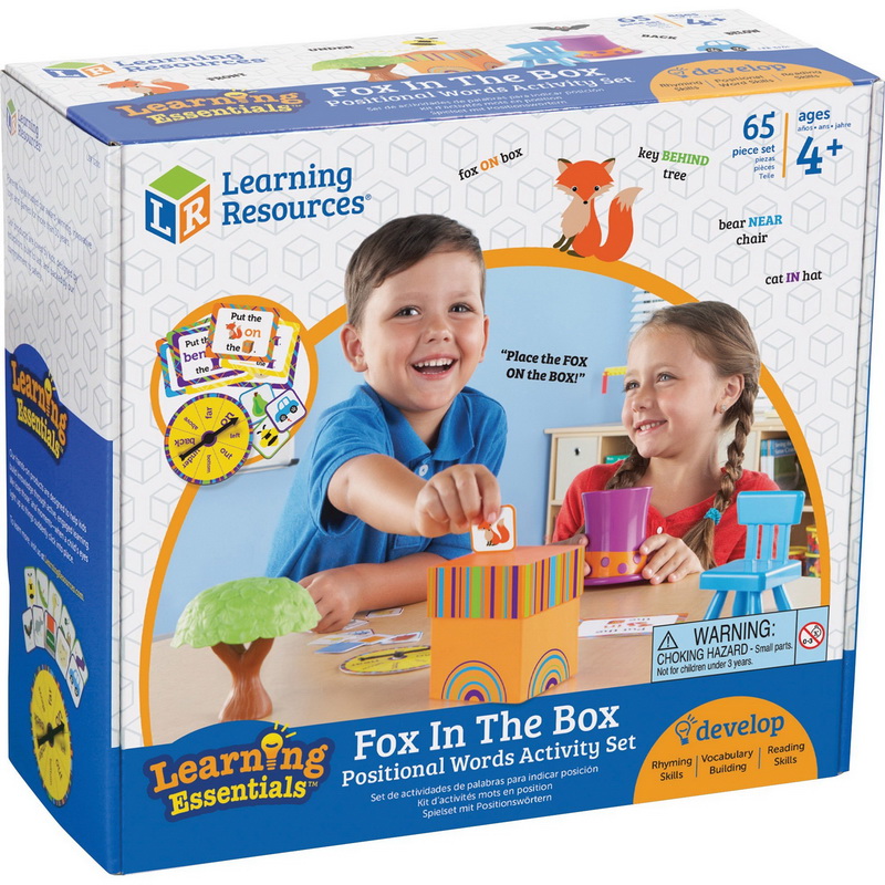Learning Resources进口代理批发 学习资源 Fox In the Box Word 活动套装