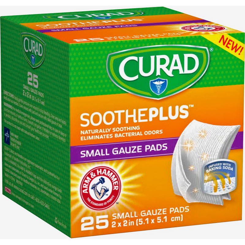 Dacasso进口代理批发 Curad SoothePlus 中号不粘垫