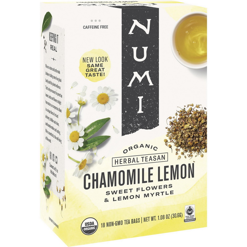 Numi进口代理批发 Numi 有机洋甘菊柠檬茶包