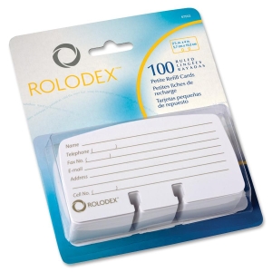 Rolodex进口代理批发 Rolodex 旋转文件夹小型卡片补充装