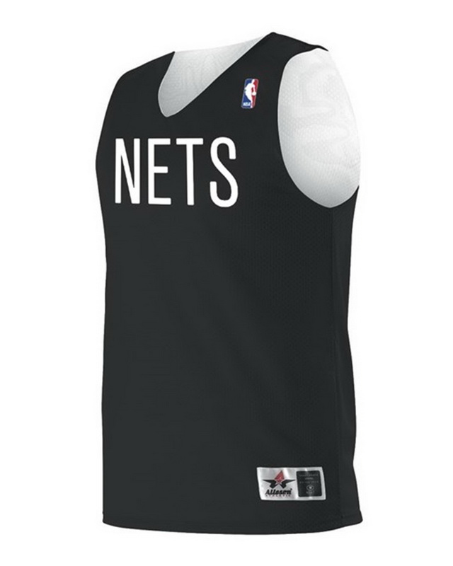 Custom Alleson Adult NBA Brooklyn Nets Reversible Jersey
