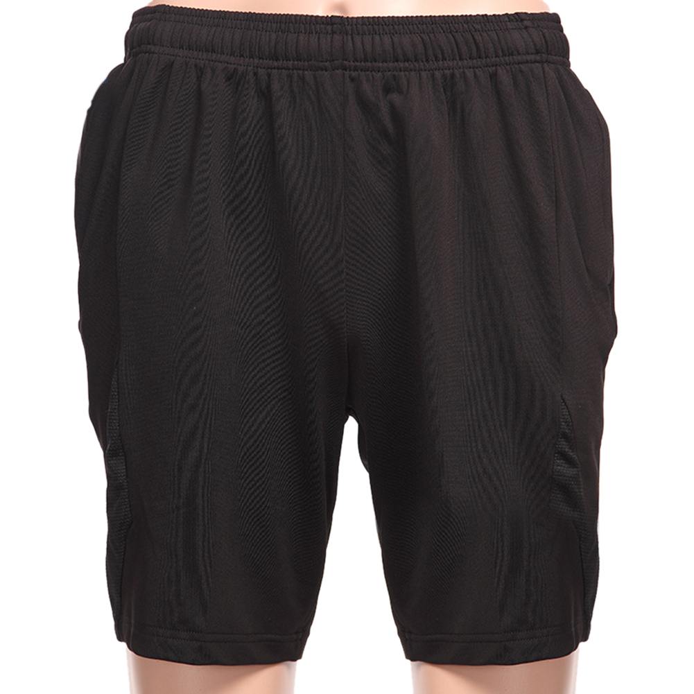 black gym shorts