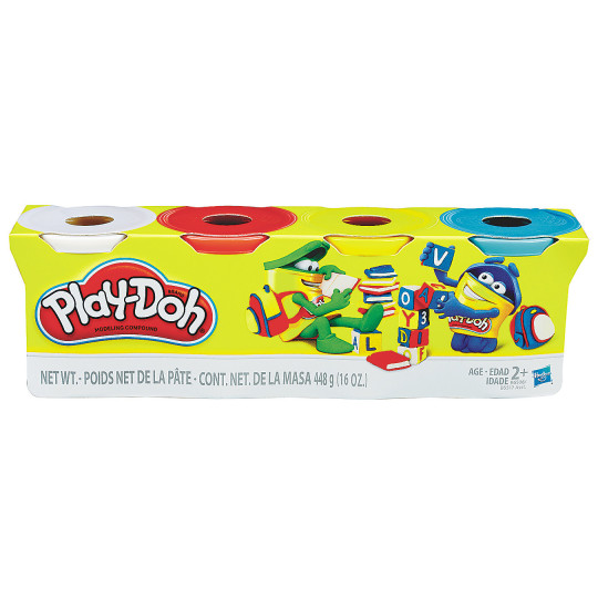 Play-Doh进口代理批发 Play-Doh 经典颜色四件装