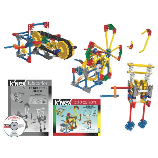 K'NEX进口代理批发 Knex K'NEX Education 简单机器简介：齿轮