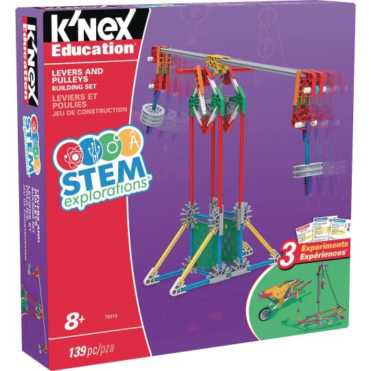 K'NEX进口代理批发 Knex STEM 探索杠杆和滑轮套件