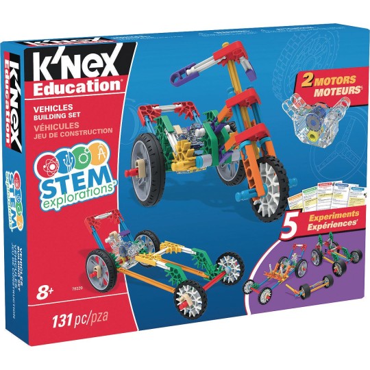 K'NEX进口代理批发 Knex STEM 探索车辆拼搭套装