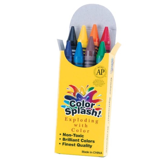 Color Splash! Jumbo Crayons (box of 8), Price/Box of 8 Sale, Reviews. -  Opentip